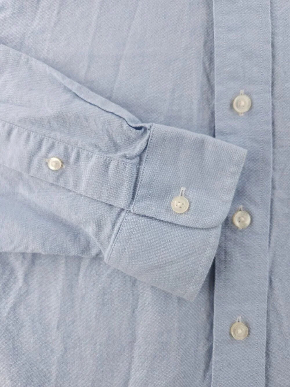 Vineyard Vines Oxford All Cotton XS Button-Down Whale OCBD Blue Long Sleeve Men